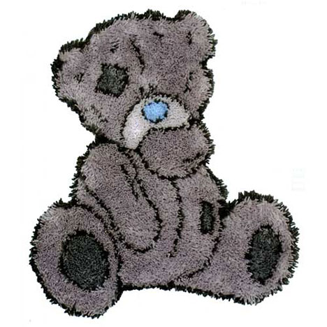 Tatty Teddy Shaped Rug Kit £23.99